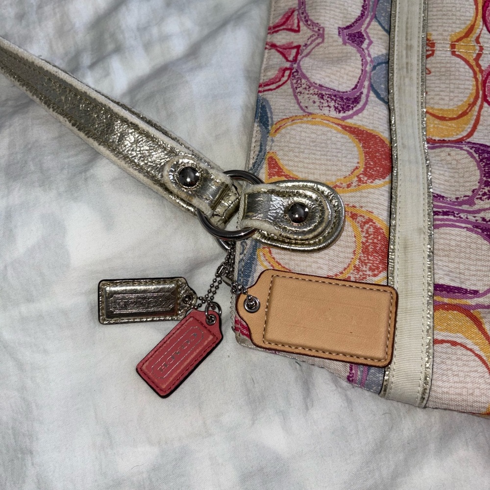 Coach Multicolor Signature Shoulder Bag - Picture 3 of 7
